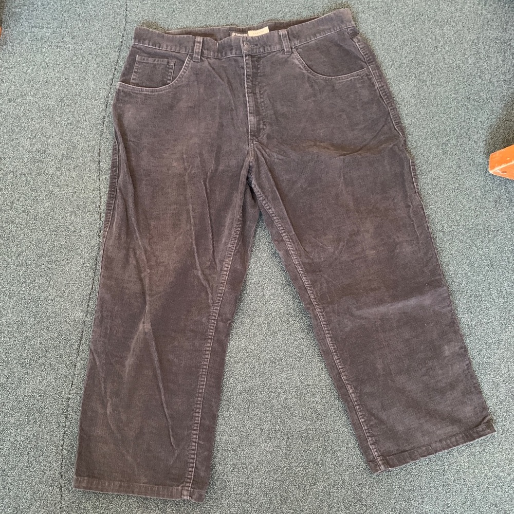 Vintage Gray Couduroy Pants
